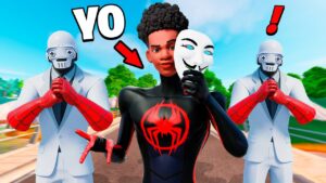 Me Hago PASAR por NUEVO *BOSS* MILES MORALES para TROLLEAR en Fortnite…