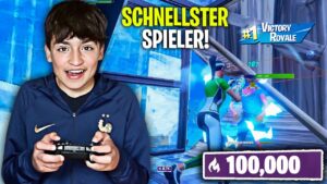 Mein Bruder ist der SCHNELLSTE CONTROLLER SPIELER in Fortnite.. 🎮🔥