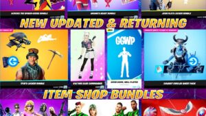 NEW Updated and Returning Item Shop Skins (Marvel, Fortnite Football Club, Free Pack & More)