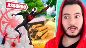 REAGISCO ALLO SPARA-RAGNATELE DI MILES MORALES SU FORTNITE 🕸️