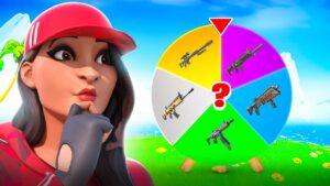ROULETTE ALÉATOIRE CHALLENGE IMPOSSIBLE sur FORTNITE ! 🎲