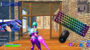 Razer Huntsman Mini Analog Keyboard 😴 Fortnite Tilted Zone Wars Gameplay