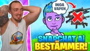 SNAPCHAT AI GER MIG UTMANINGAR I FORTNITE