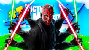 SÓLO **ESPADA LÁSER** Challenge en Fortnite x Star Wars 🪐!! (imposible)