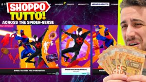 Shoppo TUTTO il Set di Spider-Man MILES MORALES! Fortnite ITA!