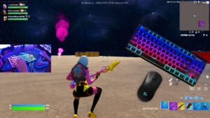 SteelSeries Apex Pro🌟Fortnite ASMR Bios ZoneWars 240FPS Gameplay🎧