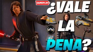 ¿VALE LA PENA COMPRAR EL LOTE ANAKIN SKYWALKER? | Fortnite: Battle Royale (GAMEPLAY Y REVIEW)