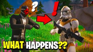 What Happens if Boss High Card MEETS Clone Troopers Fortnite! (Order 66 Event!)