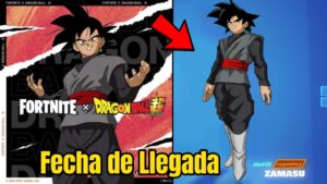 YA TENEMOS FECHA de LLEGADA de la NUEVA SKIN de BLACK GOKU en FORTNITE - Mane22