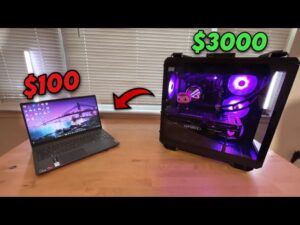$100 vs $3000 PC!