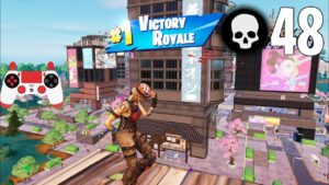 48 Elimination Solo Squads Gameplay "Build" Wins (Fortnite Chapter 4 Season 2)