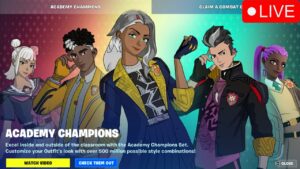 🔴 ACADEMY CHAMPIONS FORTNITE ITEM SHOP Today LIVE! (Fortnite Battle Royale)