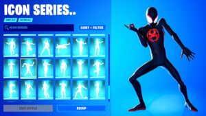 ALL FORTNITE ICON SERIES & NEW TIKTOK EMOTES!