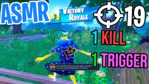 ASMR Gaming 😴 Fortnite 1 Kill = 1 Trigger Relaxing Mouth Sounds 🎮🎧 Controller Sounds + Whispering 💤