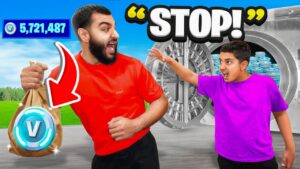 Big Brother STEALS Little Brothers V-Bucks... (FORTNITE!)