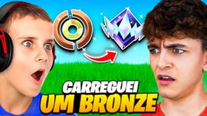 CARREGUEI um BRONZE para o UNREAL no fortnite