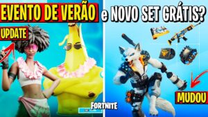 COMEÇOU O EVENTO DE VERÃO 2023 no FORTNITE! NOVO SET LEGADO VIGARISTA INVERNAL e ATUALIZAÇÃO 25.11