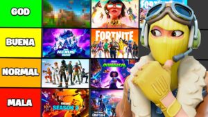 Clasifiqué las 24 TEMPORADAS DE FORTNITE!