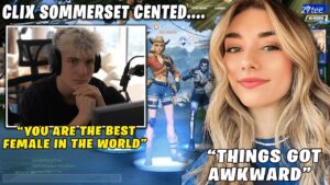 Clix And Sommerset Couldn't Stop Flirting Then Cented Joined To Be Their 3-rd Wheel | Fortnite