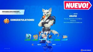 Como CONSEGUIR la SKIN de *VOLPEZ* y el PACK de EMBUSTEROS HELADOS en FORTNITE 🎁🔥