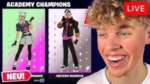🔴Die *NEUEN* ACADEMY SKINS freischalten!! (Fortnite)
