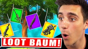 🌳Die  *NUR BAUM LOOT* Challenge in Fortnite!🌳