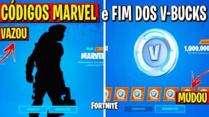 FORTNITE - NOVOS CÓDIGOS DE RESGATE MARVEL, PRIMEIRA PESSOA e ORDEM IMAGINÁRIA VOLTANDO?