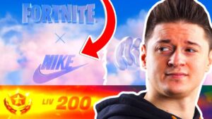 FORTNITE x NIKE & LIVELLO 200 NELLA STAGIONE GIUNGLA !!