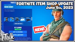 Fortnite Item Shop *NEW* TFUE'S LOCKER BUNDLE! [June 5th, 2023] (Fortnite Battle Royale)