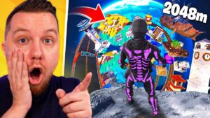 Fortnite, ale kto WYŻEJ wskoczy WYGRA 500zł (ONLY UP)