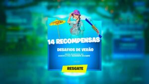 GANHE ITENS +14 RECOMPENSAS DE VERÃO FORTNITE TEMPORADA 3 CAPITULO 4