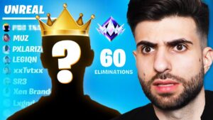 He BROKE Fortnite's KILL RECORD! (60 KILLS in UNREAL!)