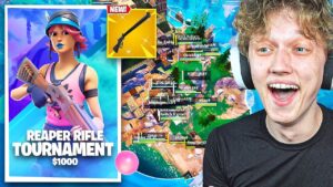 I Hosted a $1000 REPEATER ONLY Tournament In Fortnite!