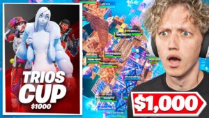 I Hosted a $1000 TRIOS Tournament In Fortnite! (Season 3)