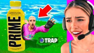 I Trapped a Girl with Optical Illusions! (Fortnite)