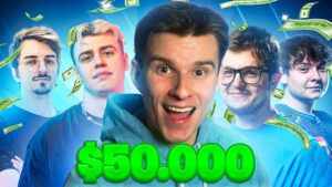 Ich SPIELTE ein Fortnite TURNIER um 50.000$ 😳 - (Fortnite Gillette Cup Chapter 4)