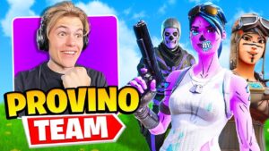 Il TEAM di SKIN RARE fa il PROVINO ma viene UMILIATO... su Fortnite