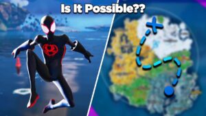 Is It Possible To Cross The Fortnite Map In 3 Minutes Or Less?
