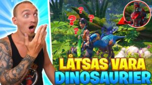 JAG LÅTSAS VARA DINOSAURIER I FORTNITE