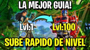 LA MEJOR GUIA PARA SUBIR RAPIDO DE NIVEL EN FORTNITE CAPITULO 4 TEMPORADA 3 ...!!