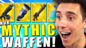 🟨NUR *NEUE MYTHISCHE WAFFEN* CHALLENGE in Fortnite!🟨