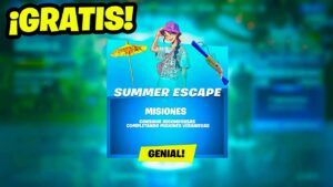 ¡RECOMPENSAS de VERANO *GRATIS* para TODOS! 🎁😱 EVENTO ESCAPADA de VERANO FORTNITE 2023 🌊🌴