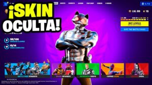 SKIN **OCULTA** de FORTNITE TEMPORADA 3 CAPITULO 4 PASE de BATALLA 🔥😨