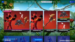 SKLEP FORTNITE 18.06.2023 *NOWY ZESTAW Z SZAFKI MUSELKA, CISZA, HALLEY, PATKA, AURA*