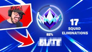 The Most *INSANE* Game on My Way to Unreal (Fortnite Ranked)