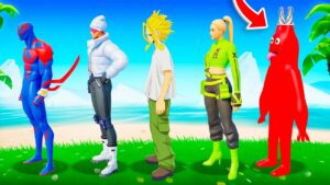 Usé SKINS de GARTEN of BANBAN para hacer TRAMPA!