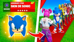 Usé SKINS de SONIC para hacer TRAMPA en CONCURSO de MODA!