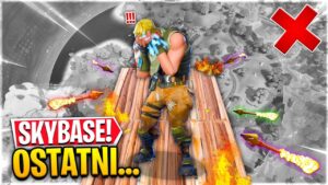 ZROBIŁEM NAJBARDZIEJ STROLLOWANY OSTATNI SKYBASE NA ŚWIECIE 🤣 w Fortnite