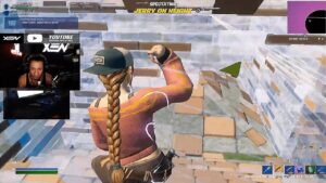 terrorizing the fortnite community on an alt account...