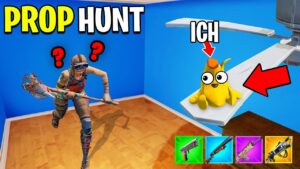 1vs1 PROP HUNT um LOOT in Fortnite!